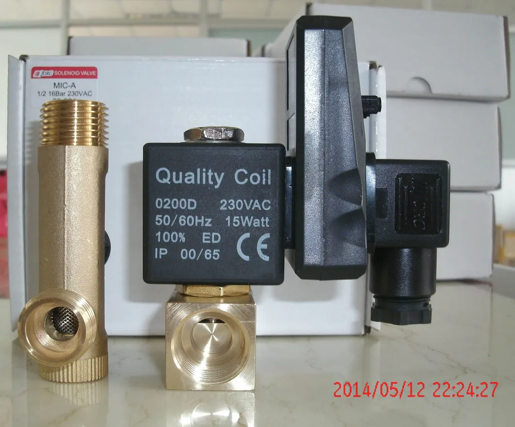 115VAC Timer Auto Solenoid Valve 16bar