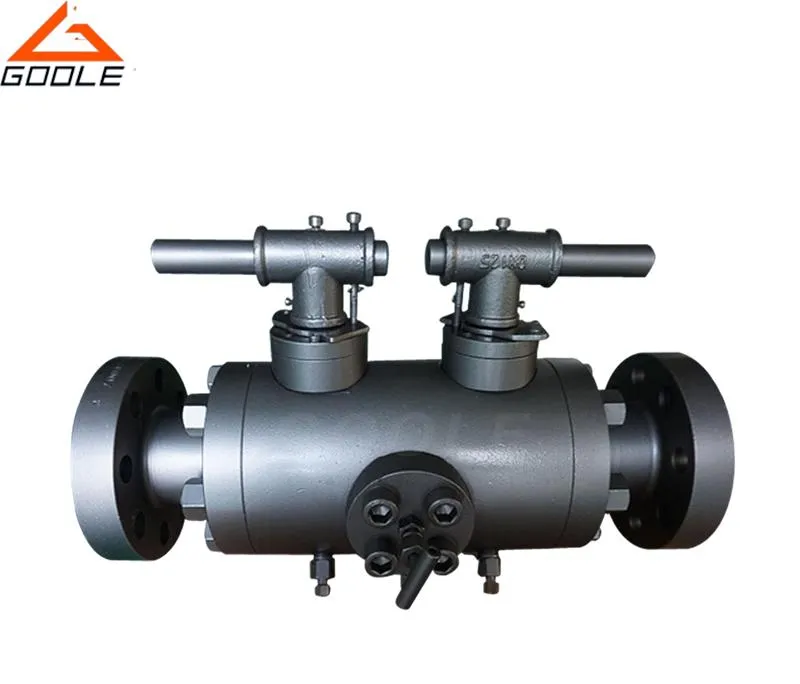 1500lb Double Block & Bleed Flanged Ball Valve