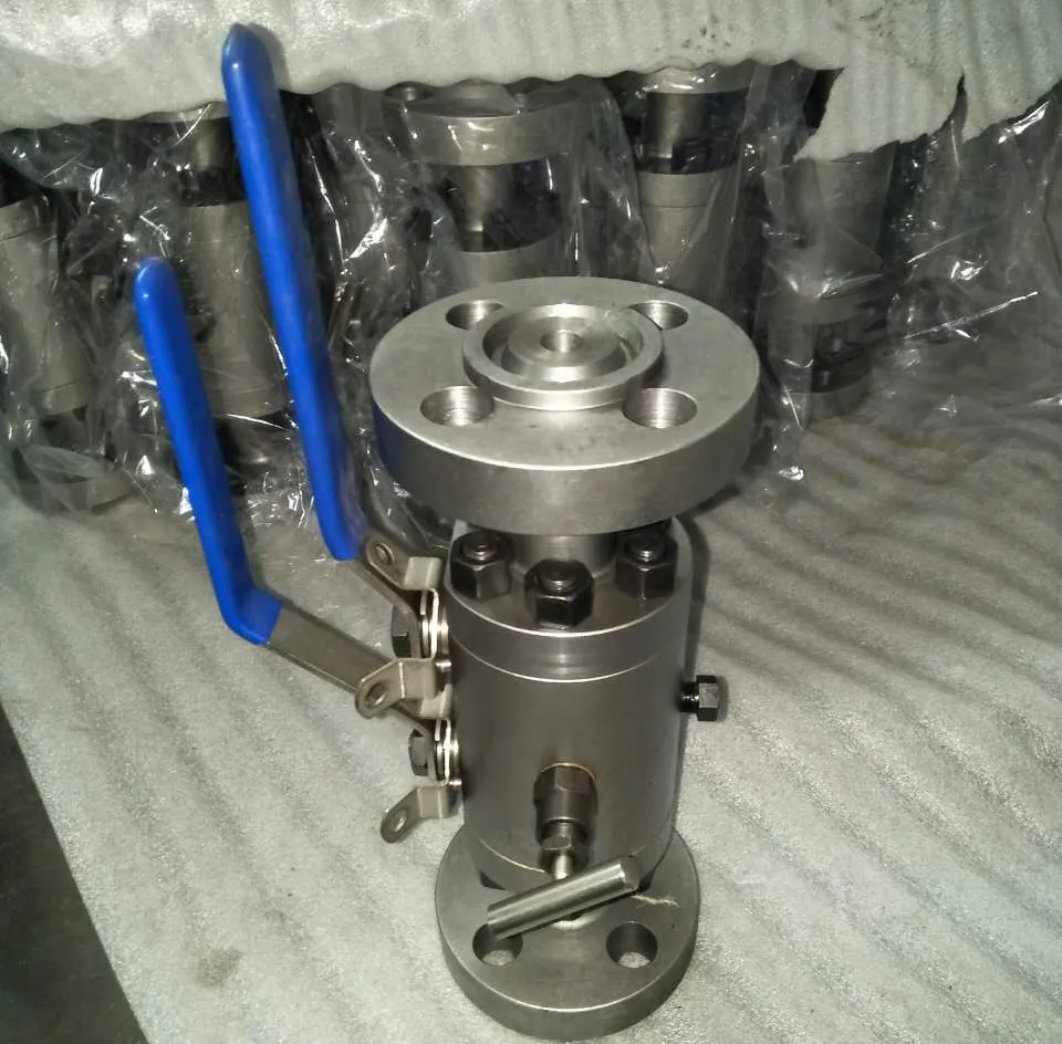 1500lb Double Block & Bleed Flanged Ball Valve