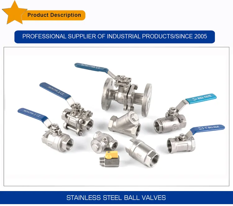 150class ANSI Standard150class Double Flanged Stainless Steel 2PC Flanged Ball Valve