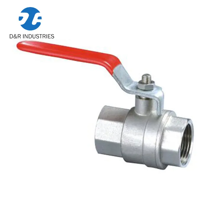 1PC M/F Threaded Stainless Steel Manual Ball Valve for Water Supply