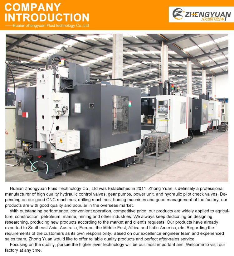 20mm Interchangeable Spool SD14 Directional Control Valve 250bar G3/4