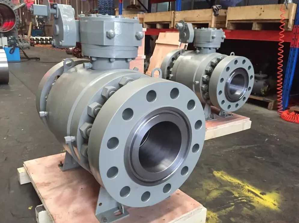 3PC API 6D Pipeline Forged Steel Ball Valve