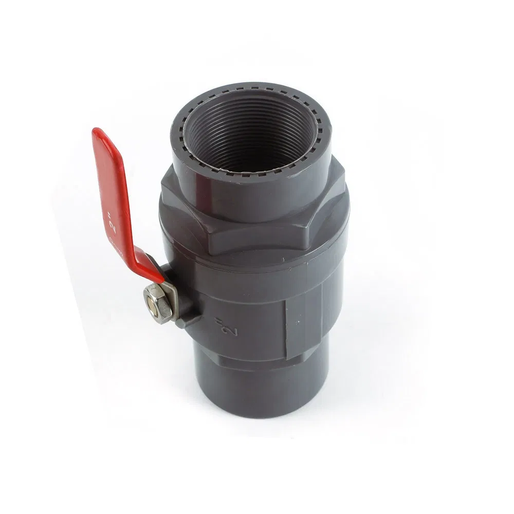 65vdouble/True Union Plastic PVC UPVC Ball Valves