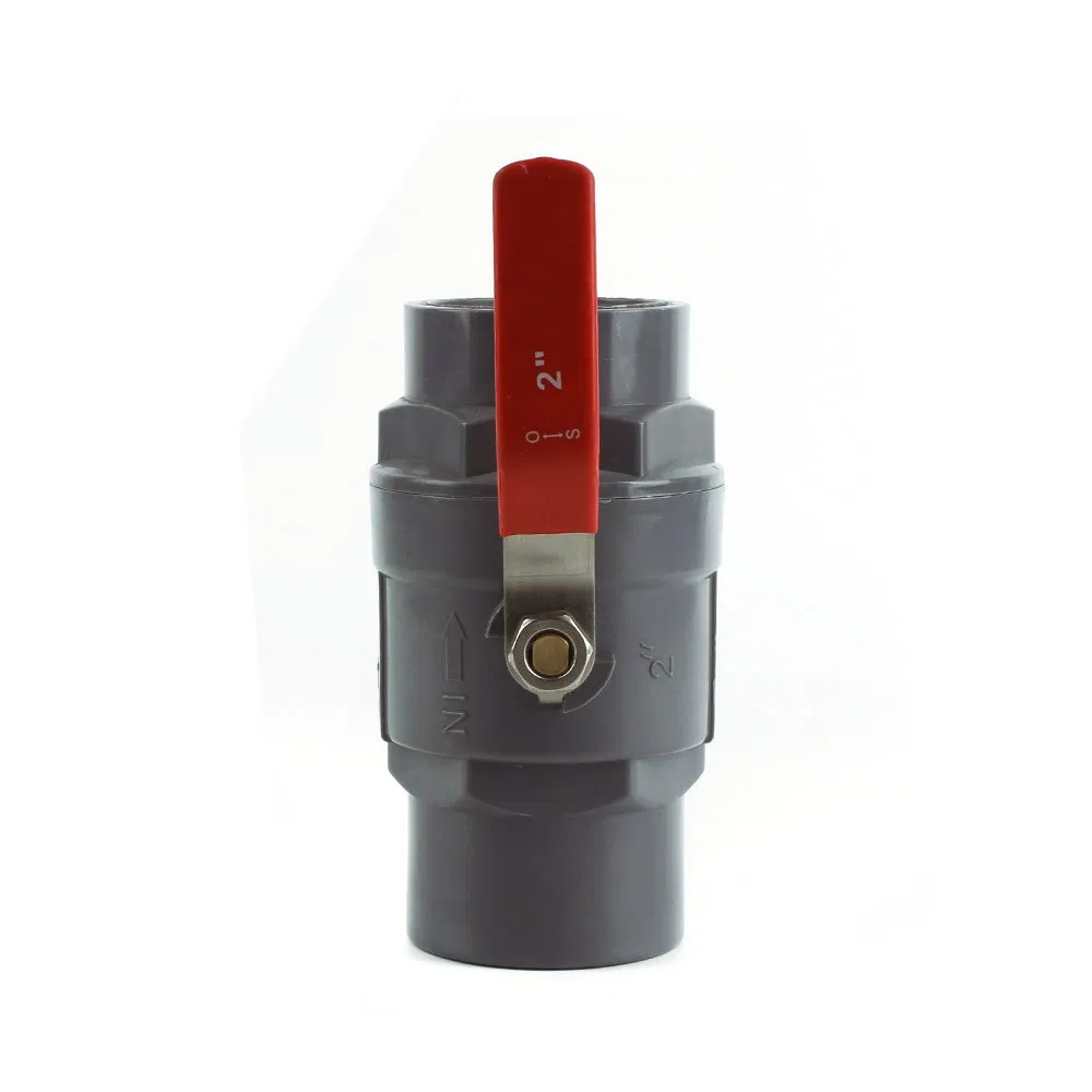 65vdouble/True Union Plastic PVC UPVC Ball Valves