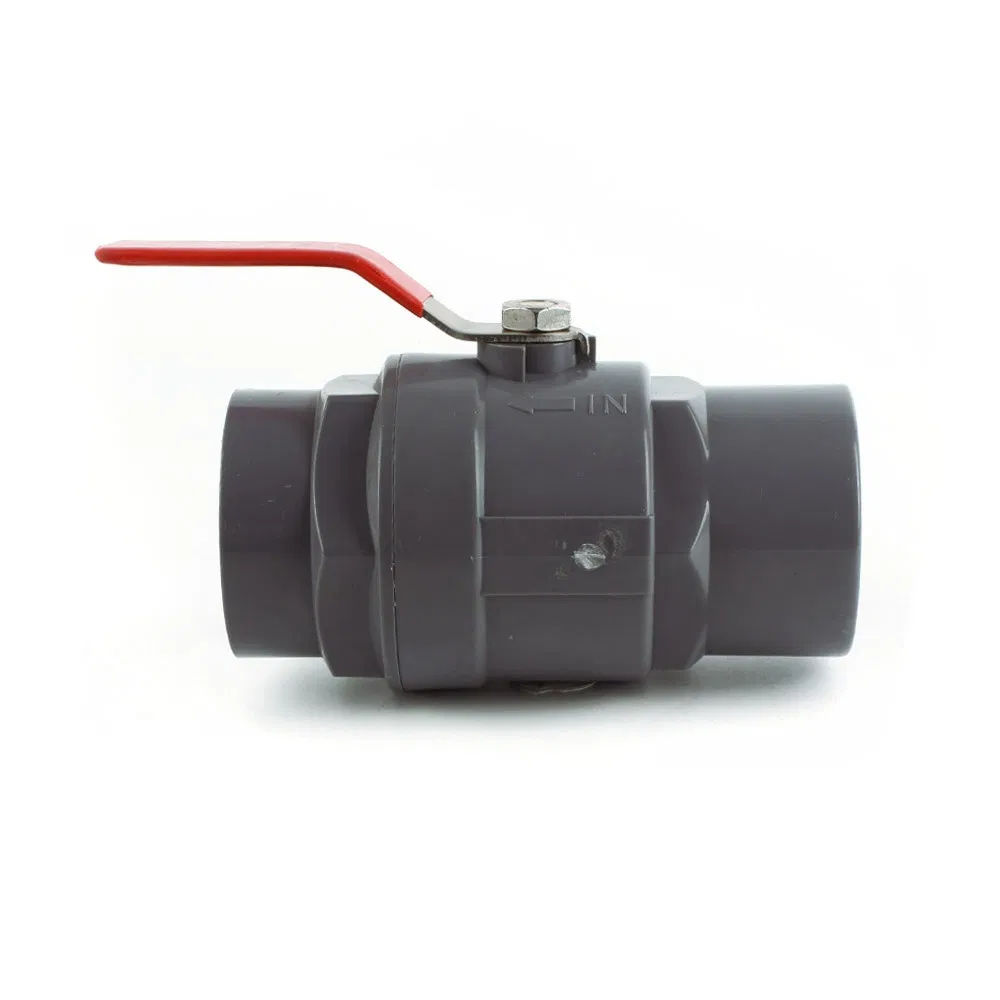 65vdouble/True Union Plastic PVC UPVC Ball Valves