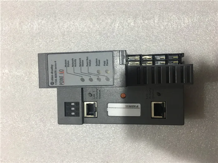 Ab Point I/O Dual Port Network Adapter 1734-Aentr- New Factory Seal