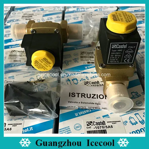 AC 220V Castel Solenoid Valve 1068 /3, 3/8