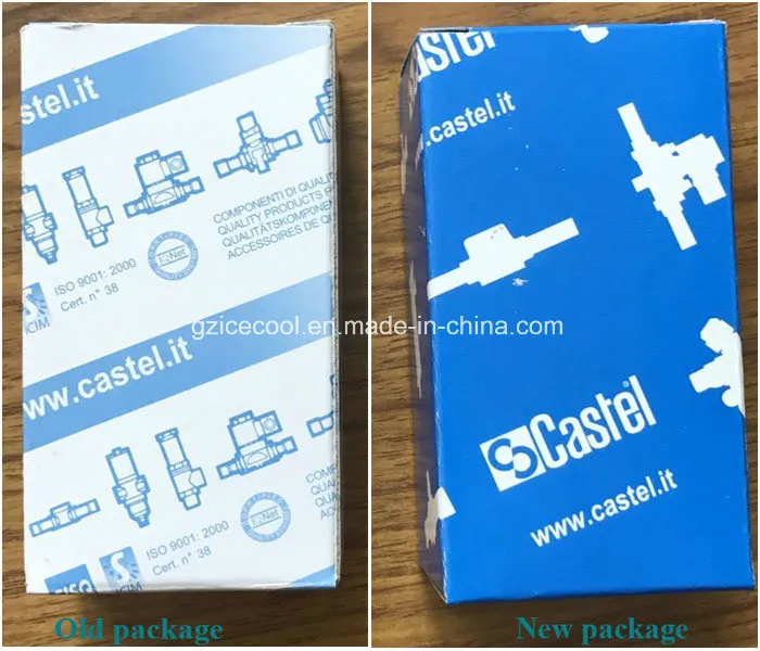 AC 220V Castel Solenoid Valve 1068/3, 3/8" ODF Connection