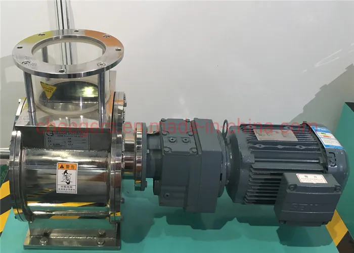Actuated Ball Valve Intake Manifolds Cement Industry Rotary Feeder