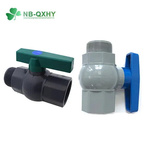 Agricultural Irrigation System PVC Ball Valve Male Female Threaded Valve