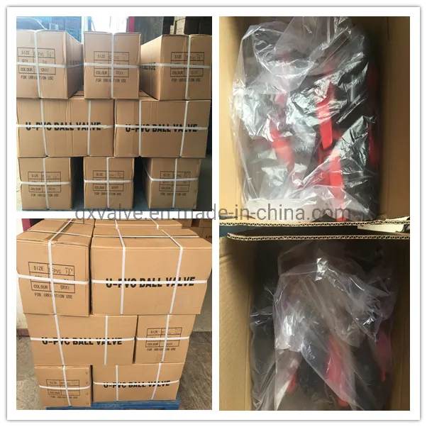 Agricultural Irrigation System PVC Ball Valve Male Female Threaded Valve