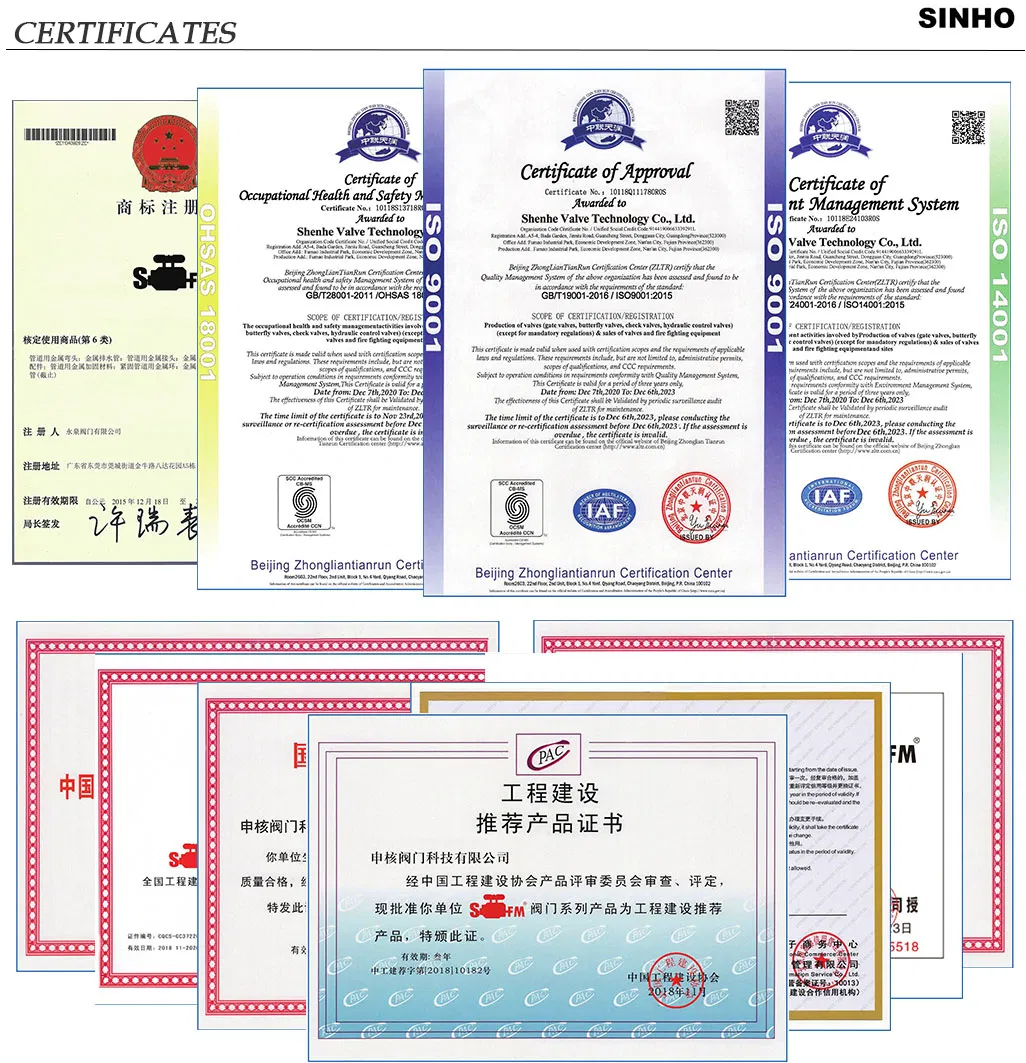 ANSI Standard CF8 Di Ci EPDM PTFE Strong Acid Ductile Iron Lever Opreated Wafer Lug Butterfly Valve