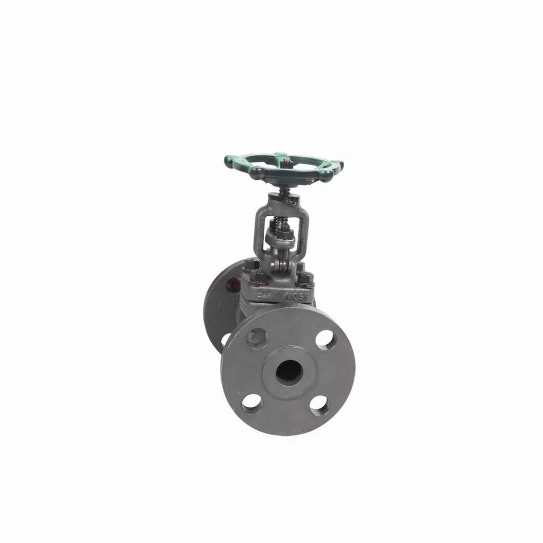 API ANSI DIN GB Standard Professional Industrial Valve Manufacturer Forged Steel DN25-50 300lb A105n/F304/F316L Globe Valve