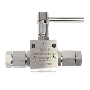 Autoclave Type Ultra- High Pressure 316 S. S. One- Piece Trunnion Mounted Ball Valves