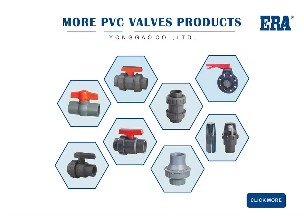 Best Quality Hot Made in China Era Plastic Valves Pn10 (F1970) NSF-Pw & Upc