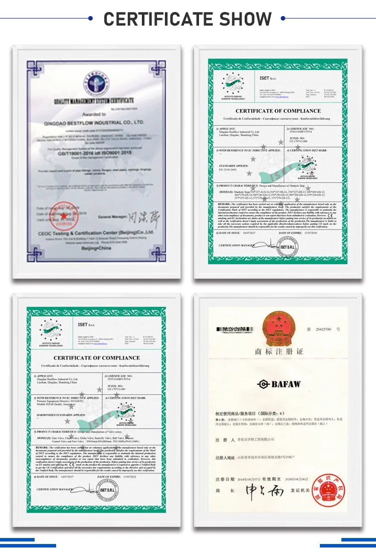 BS5150/BS5163 Iron Grooved/Flanged Gate Sluice Valve