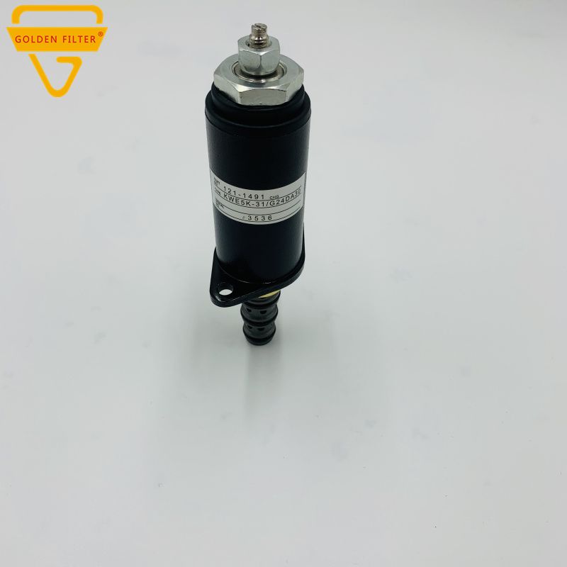 Carterpillar Excavator 336D Hydraulic Pump Safety Lock Solenoid Valve 121-1490