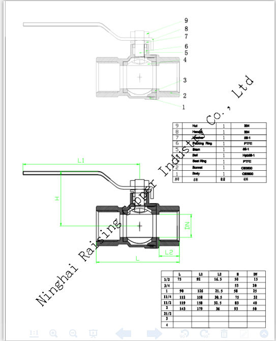 Casting Bronze Cock C83600