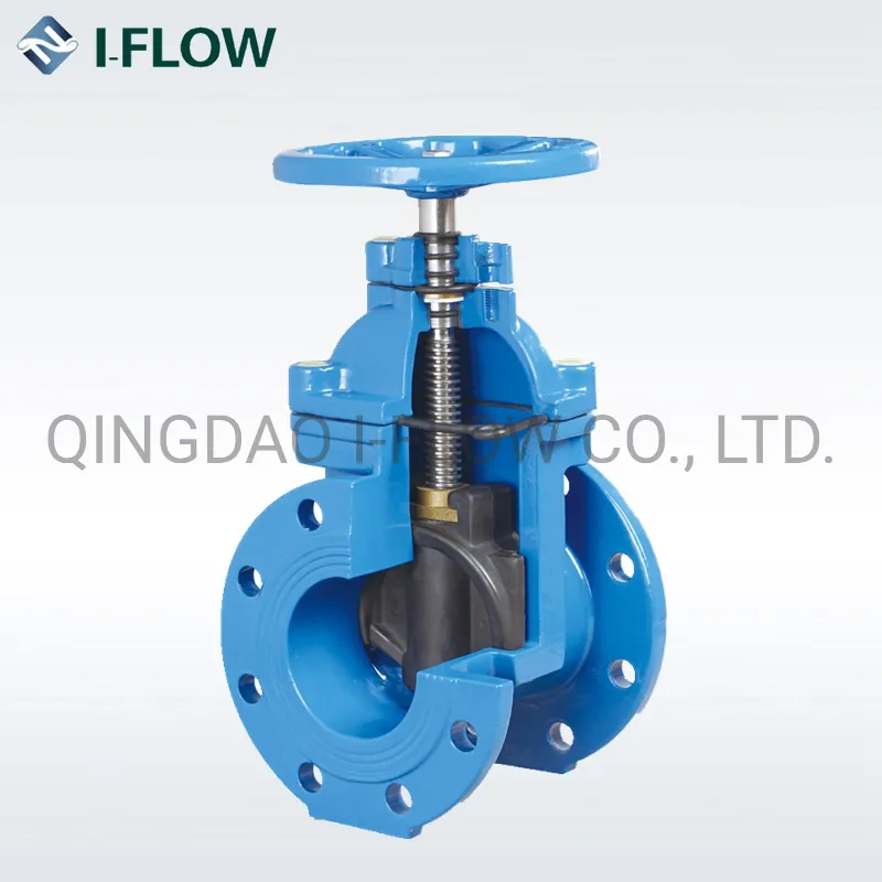 CE Certificate DN100 Wedge Flanged Ductile Iron Gate Valves Manufacture Price