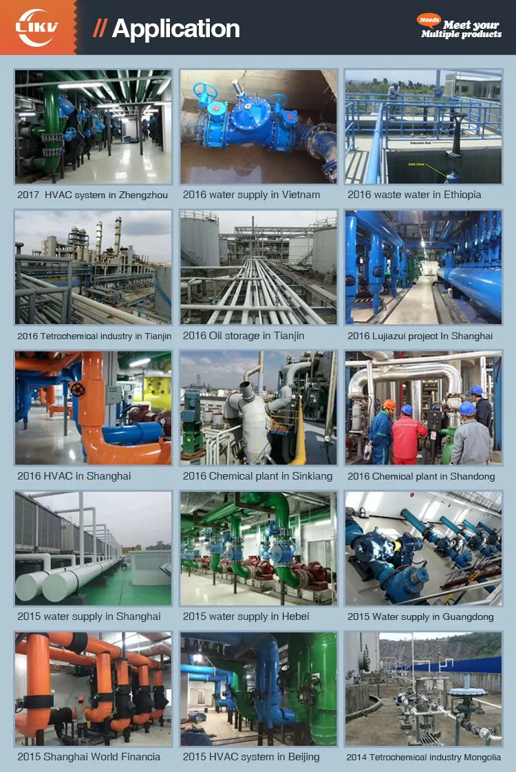 China Gv Supplier Soft Seat Cast Iron Gate Valve F4 DIN3352 Ggg50 Ductile Iron Gate Valve