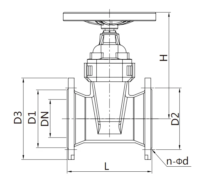 China Made Low Price High Quality Gate Valve DIN3352 F4