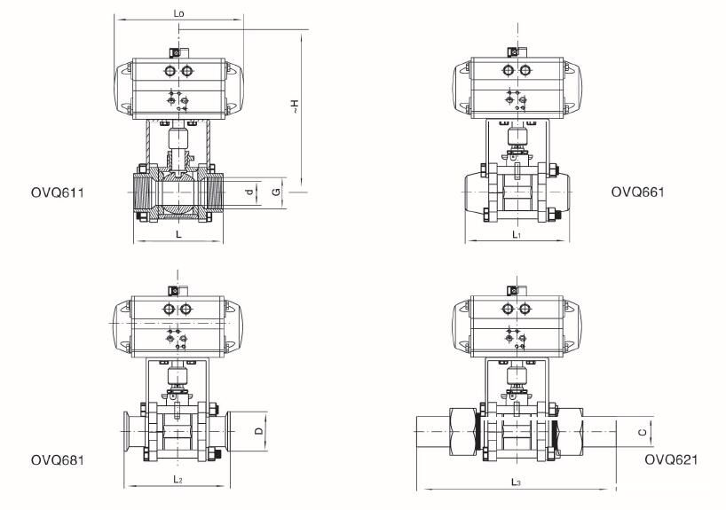 Chinese Manufacturer CF8 2" Shutoff Electric Ball Valve