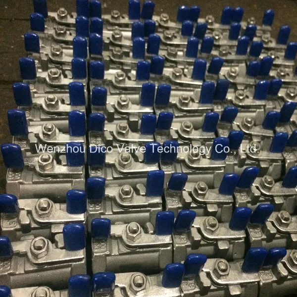 Control Series Valve Industrial Stainless Steel Bsp BSPT 1PC Butterfly Handle Ball Valve