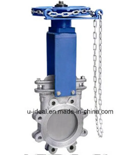 Da-465 Chainwheel Operated Knife Type Gate Valve