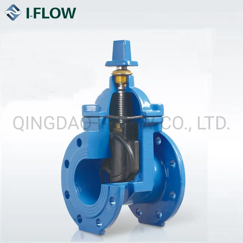 DIN 3352/En1171 Ggg50 Resilient Seated Wedge Ductile Iron Gate Valve