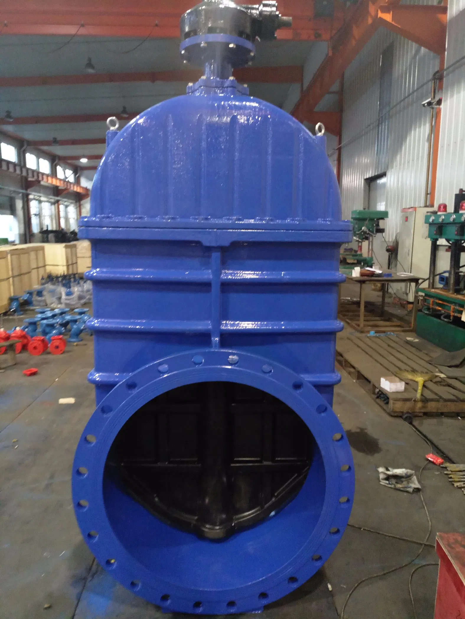 DIN F4 Ggg50 Pn16 Resilient Seat Water Gate Valve for Ductile Iron Pipe