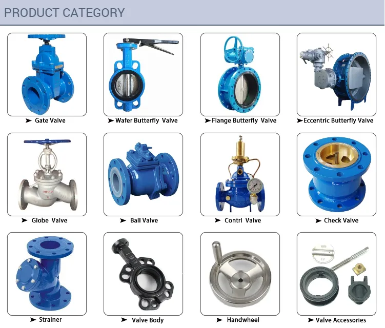 DIN F4 Pn16 DN80 Cast Iron Non Rising Stem Metal Seat Gate Valve