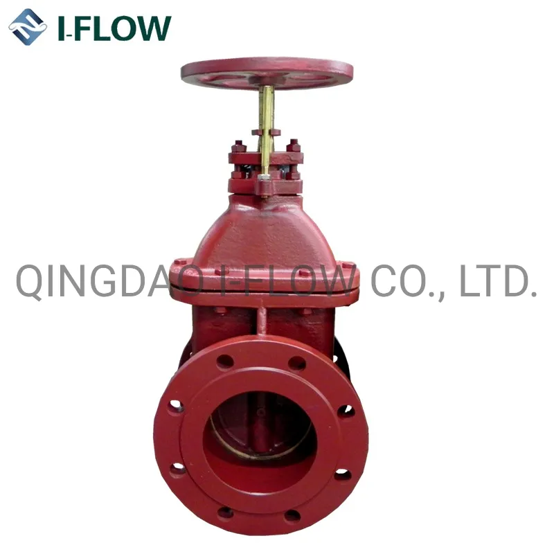 DIN3352 Cast Iron Gate Valve F4 Nrs Bronze Trim