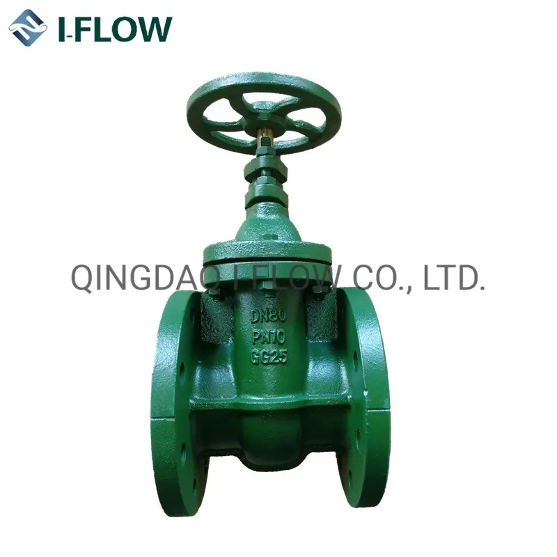 DIN3352 Ductile Iron Gate Valve F4 Nrs Bronze Trim with Indicator Class Approved