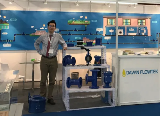 DN1500 Pn16 En593 14 China Factory Ductile Iron Ggg50 Gear Operated Double Flange Butterfly Valve Resilient Seat Double Offset / Eccentric Butterfly Valve