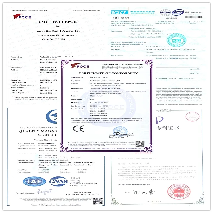 Dn250 Pn40 200 Degrees Celsius Wcb Flangeless Electric Actuator Butterfly Valve