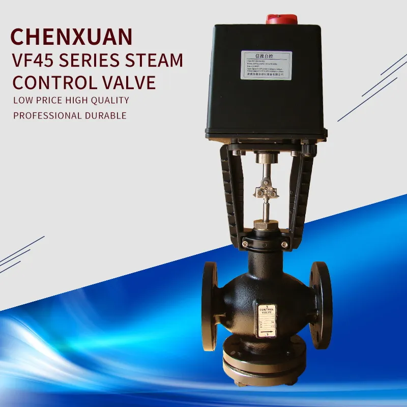 Electric Control Valve Used in Hotel Bath Heat Exchange Unit