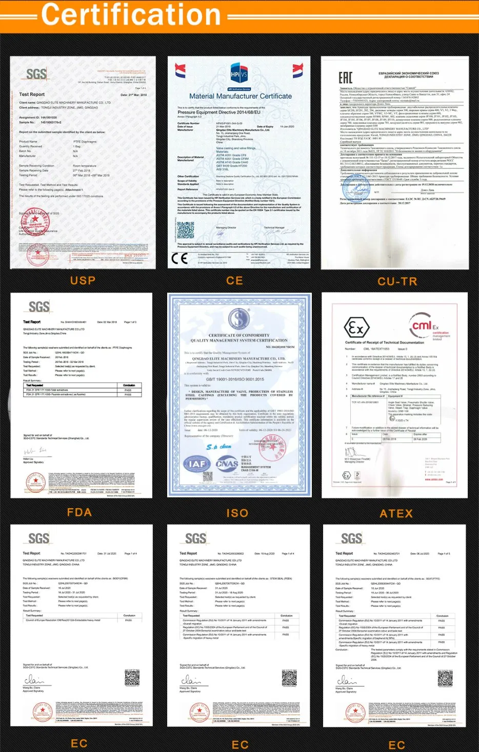 Esg Less Than 4 Inch Size Steam Globe Valve CIP Equipment SS304 Thread F/F Thread 2-PC Ball Valve