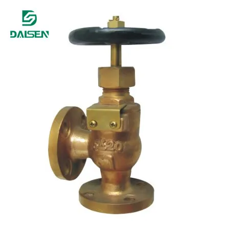 F 7352 Bronze Screw-Down Check Angle Valves