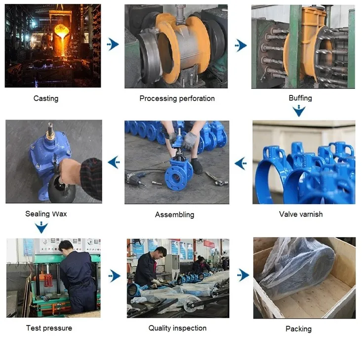 FC 10K JIS F7364 Marine Cast Iron Gate Valve