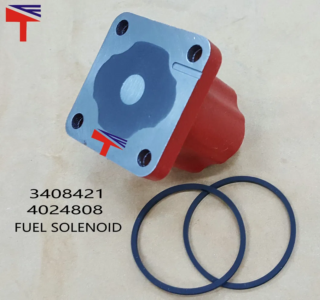 Fuel Eolenoid 3408421 Excavator Engine Shutoff Solenoid Valve for 4024808