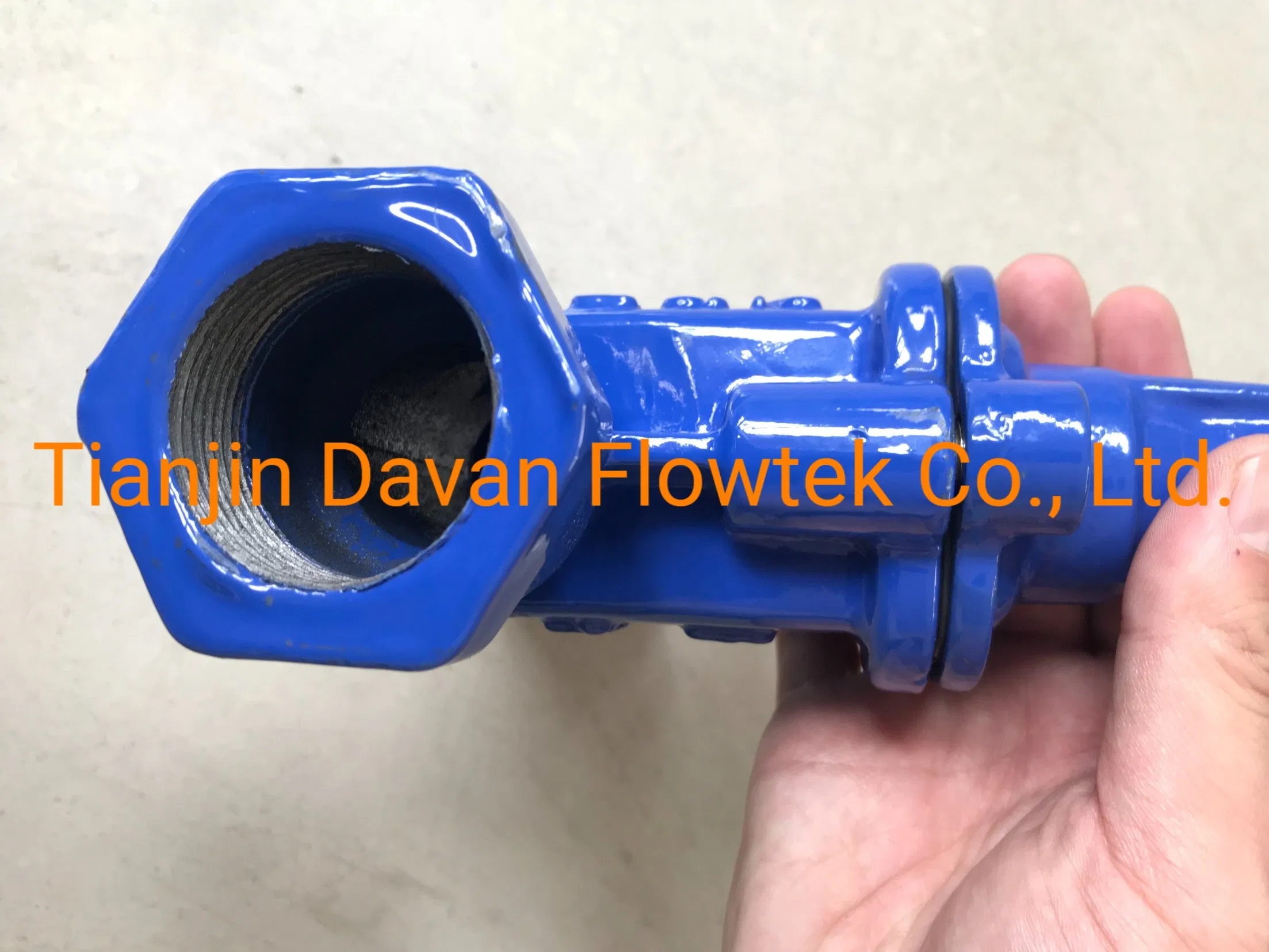 Gate Valve En 1171 Rubber Wedge Ductile DN150 Pn16 OEM