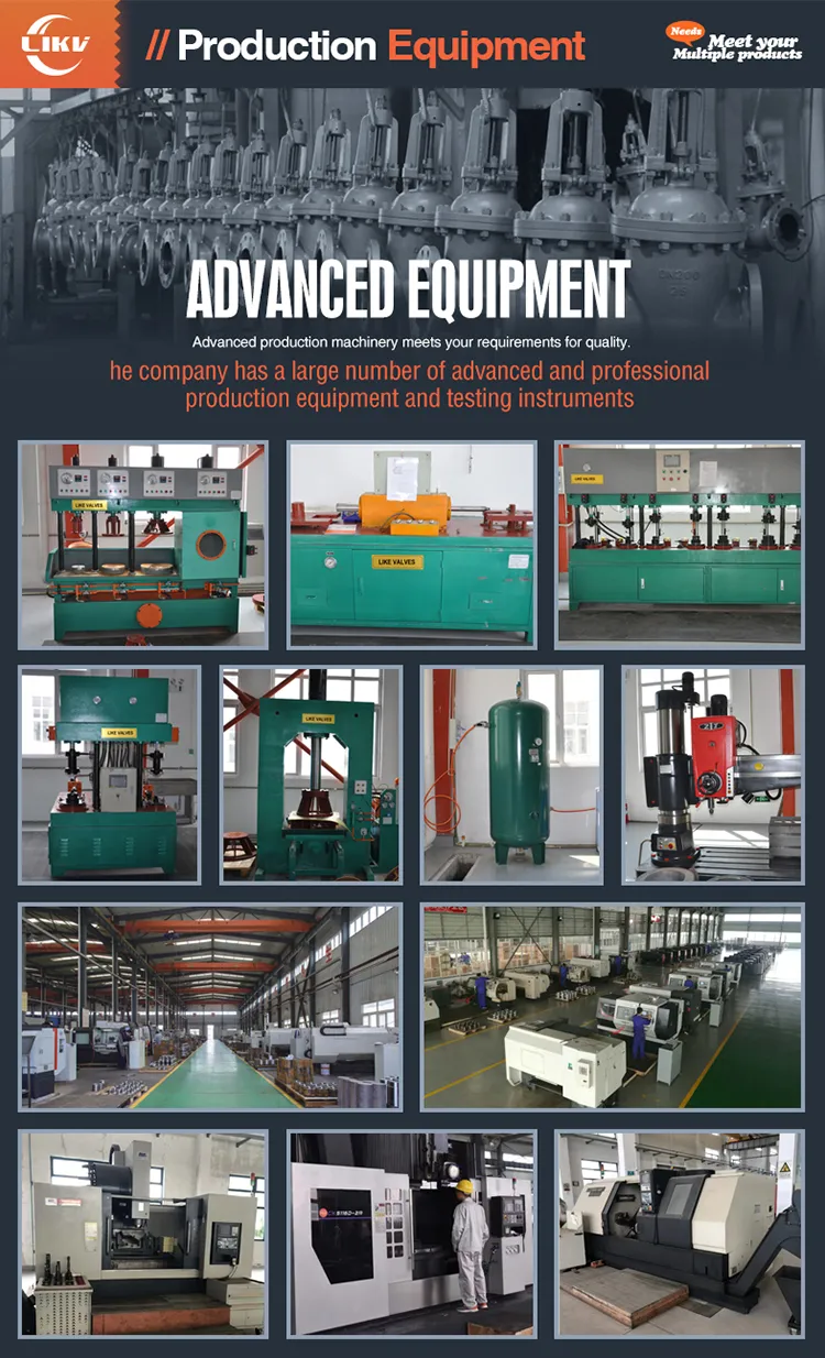 Gg25 Wafer Butterfly Valve Center Line EPDM Lined Valve DN40-DN300