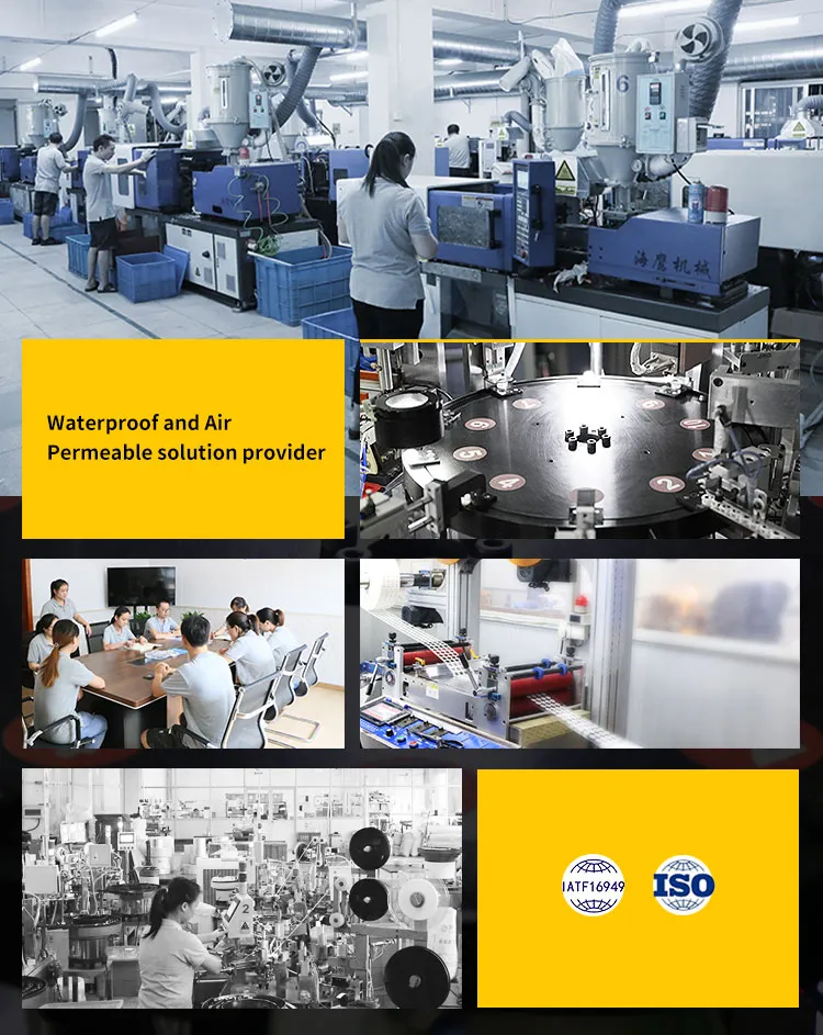 Grass Cutter Waterproof IP68 and Breathable Protective Vent Plug