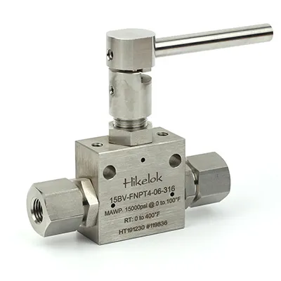 Hikelok 20000 Psig Stainless Steel Ultrahigh Pressure Ball Valves