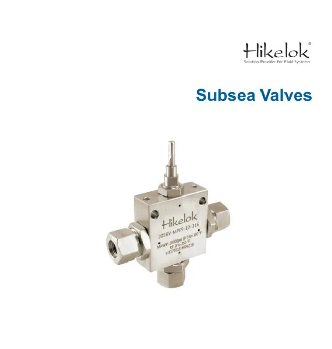 Hikelok Stainless Steel 20000 Psi Subsea Ball Valve Sbv