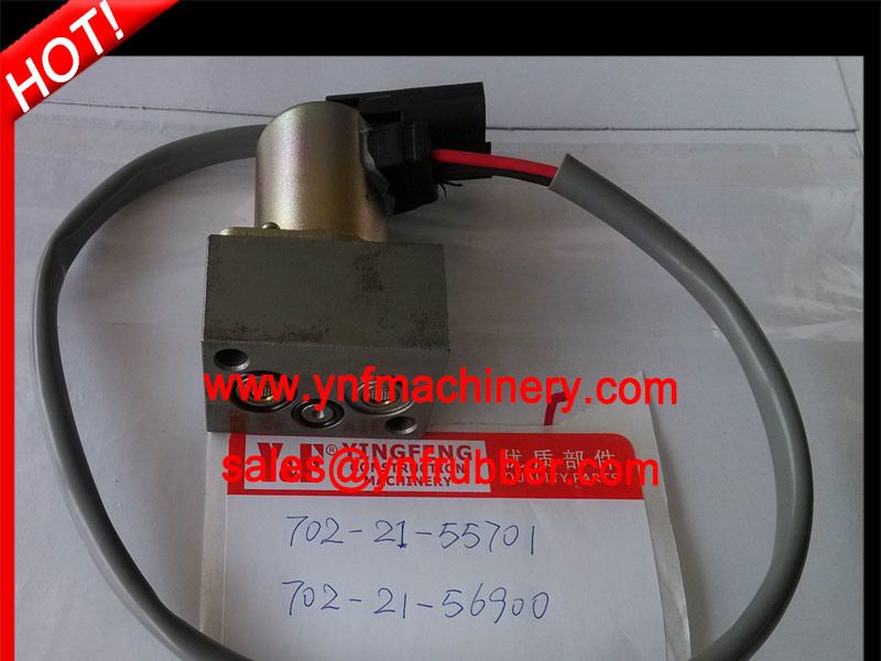 Hydraulic Main Pump Solenoid Valve for PC200- 7 702-21-55701