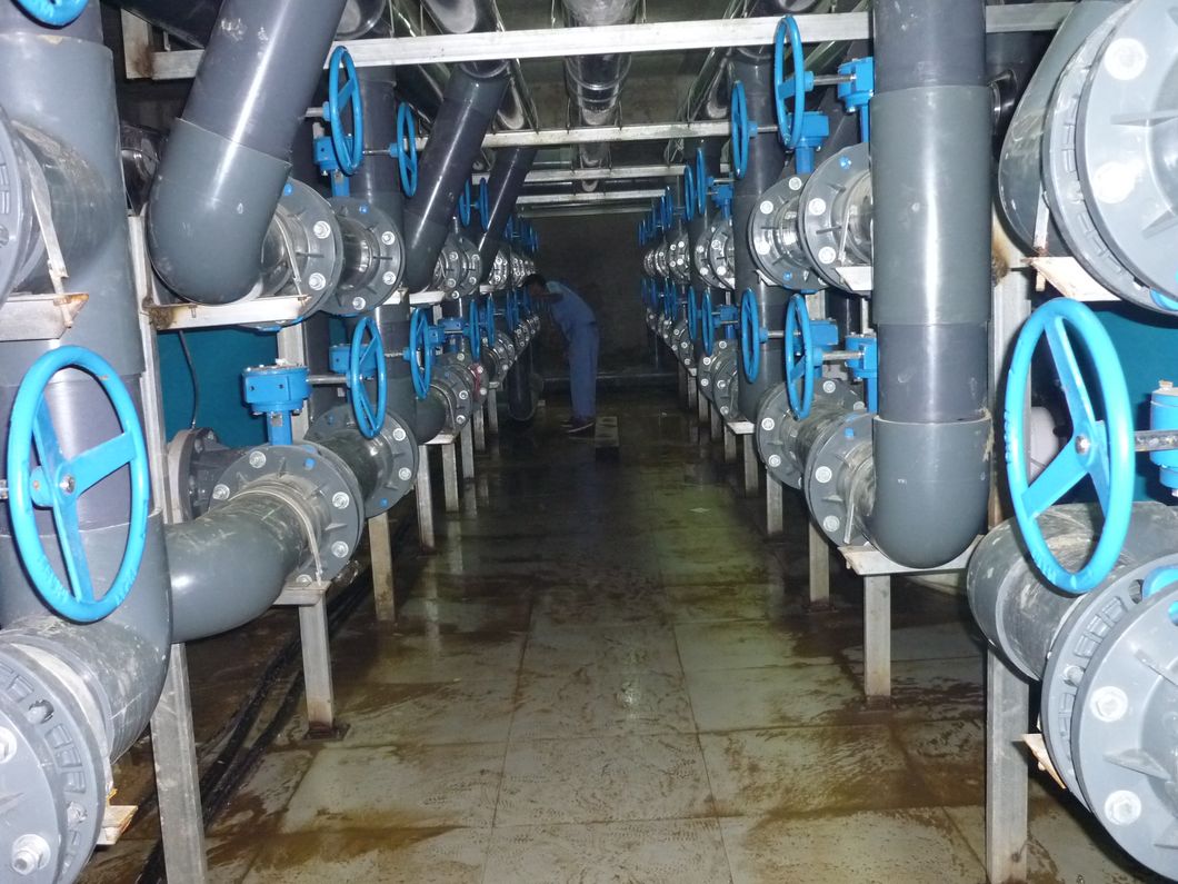 Light Yellow Plastic Valve Pph Swing Check Valve