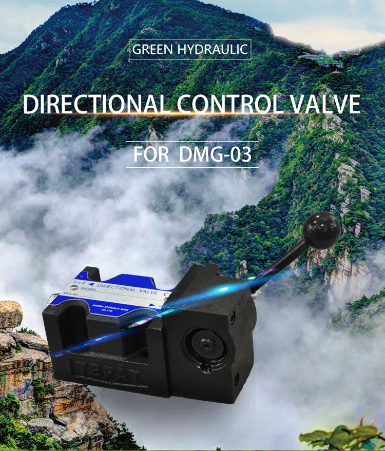 Manual Operated Directional Control Valve Dmt-01 Dmt-02 Dmt-03 Dmt01 Dmt02 Dmt03