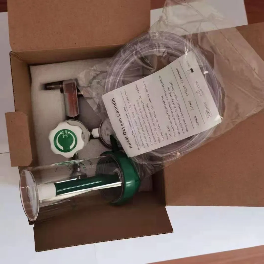 Mox Gas Oxigen Flow Meter Regulator for Connector Medical Oxygen Regulator